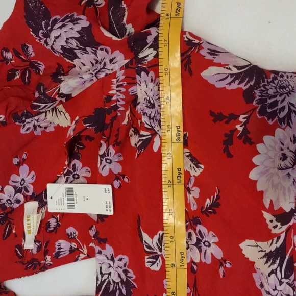 HOST PICK New Anthropologie Puff Sleeve Dress Size 6 - Picture 8 of 12